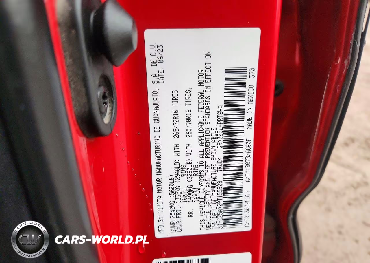 2023 Toyota Tacoma Trd Off Road VIN:3TYCZ5AN0PT155928 - 13