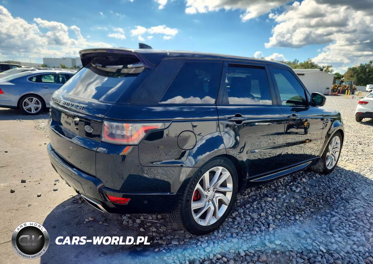 2018 Land Rover Range Rover Sport Supercharged Dynamic VIN:SALWR2REXJA803414 - 3
