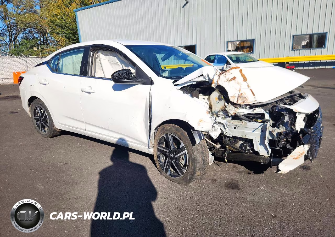 2025 Nissan Sentra Sv VIN:3N1AB8CV1SY321545 - 4