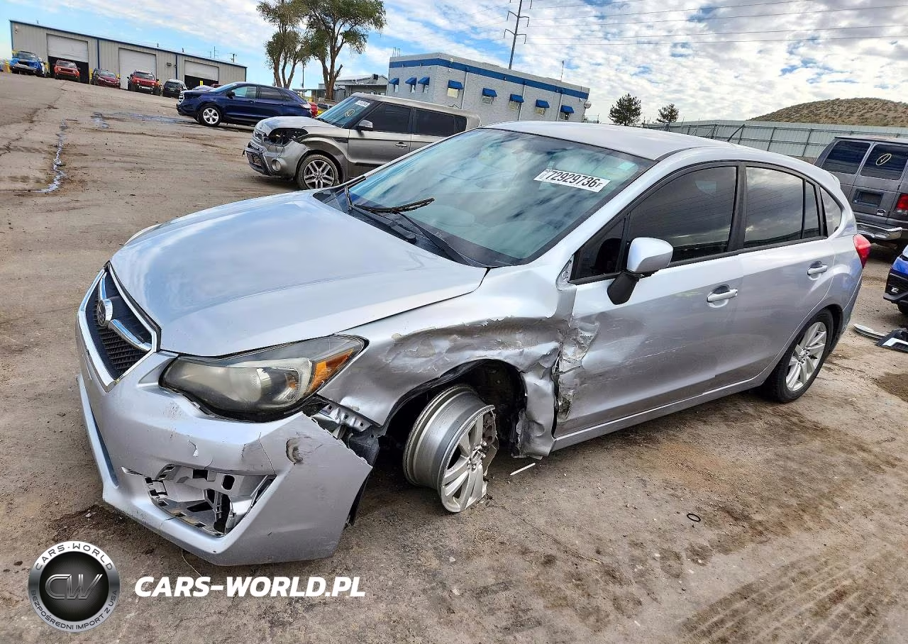 2016 Subaru Impreza Premium VIN:JF1GPAB62GH289451 - 1
