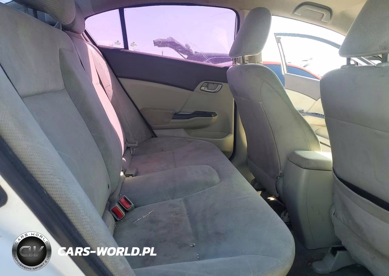 2012 Honda Civic Lx VIN:2HGFB2F58CH335348 - 10