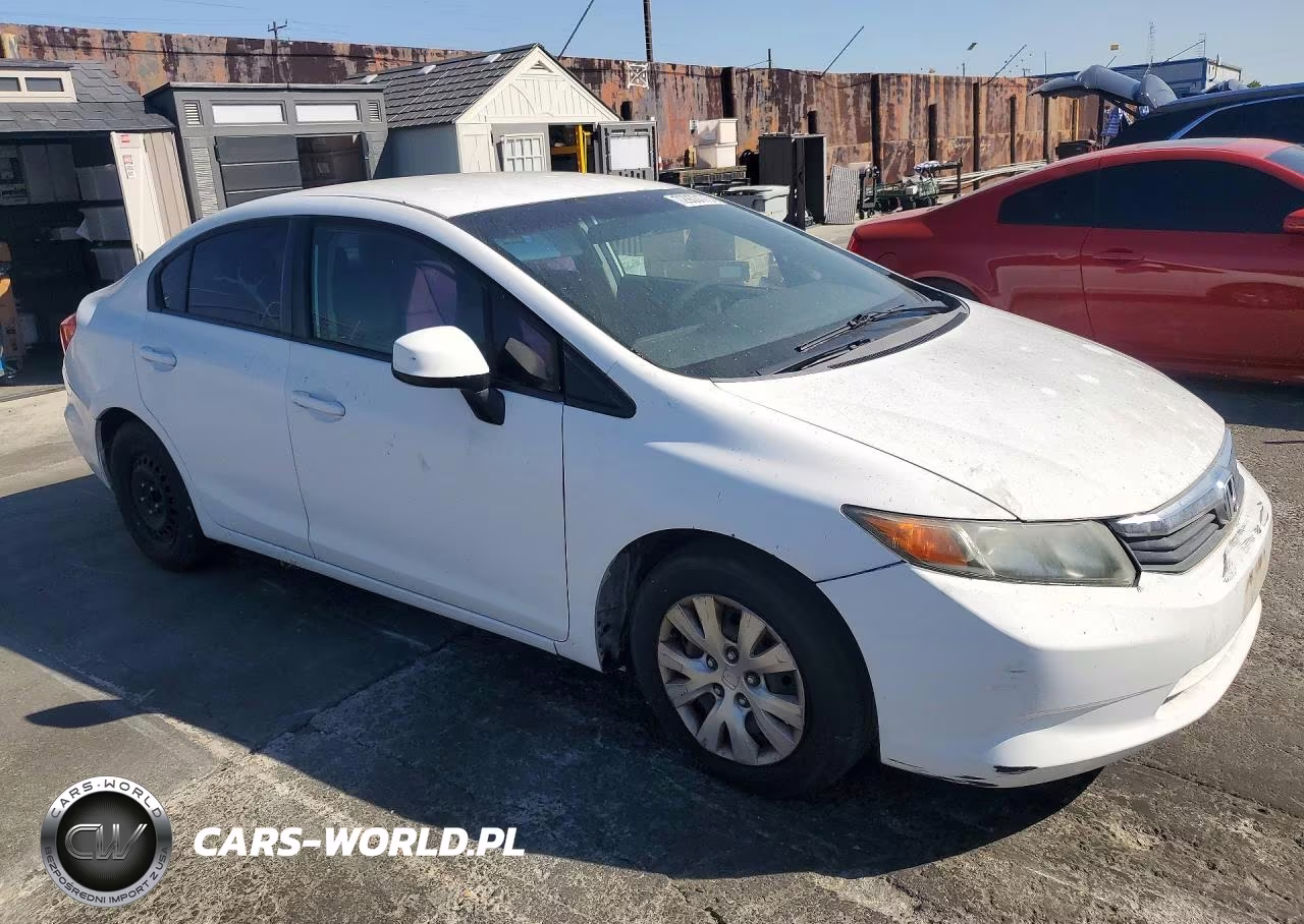 2012 Honda Civic Lx VIN:2HGFB2F58CH335348 - 4