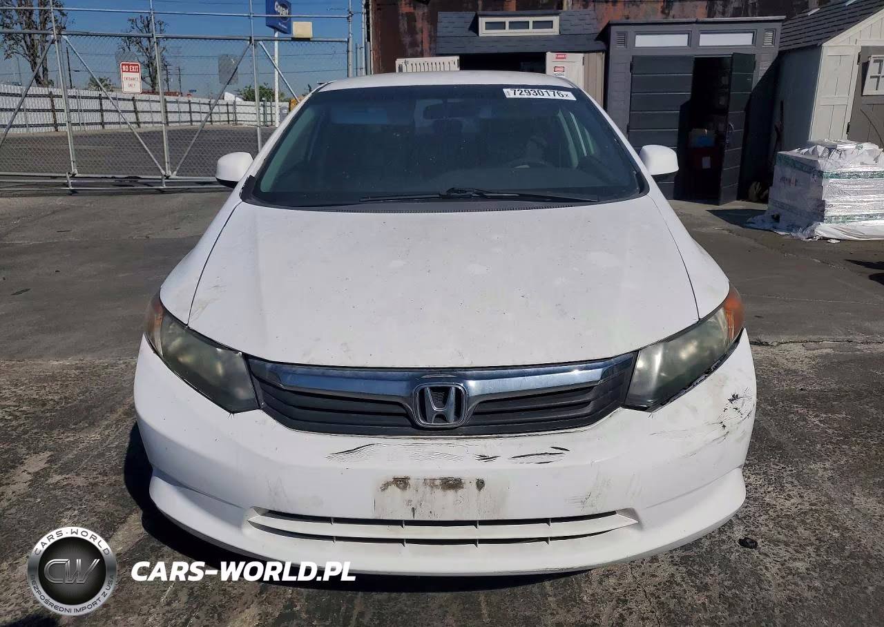 2012 Honda Civic Lx VIN:2HGFB2F58CH335348 - 5