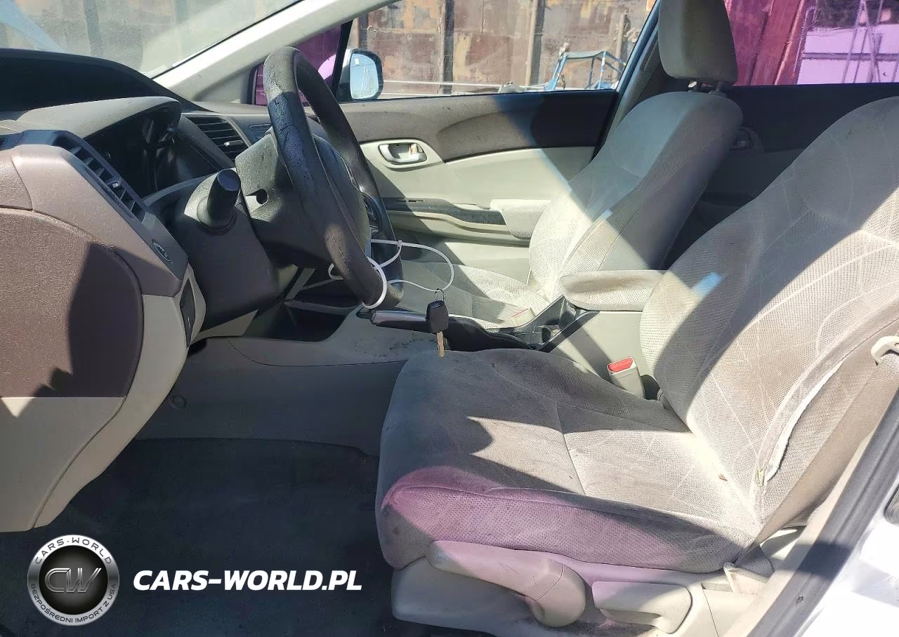 2012 Honda Civic Lx VIN:2HGFB2F58CH335348 - 7
