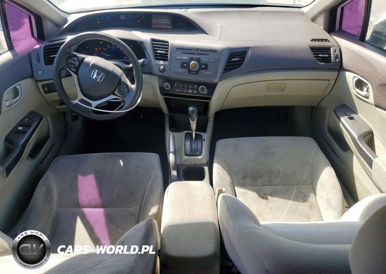 2012 Honda Civic Lx VIN:2HGFB2F58CH335348 - 8
