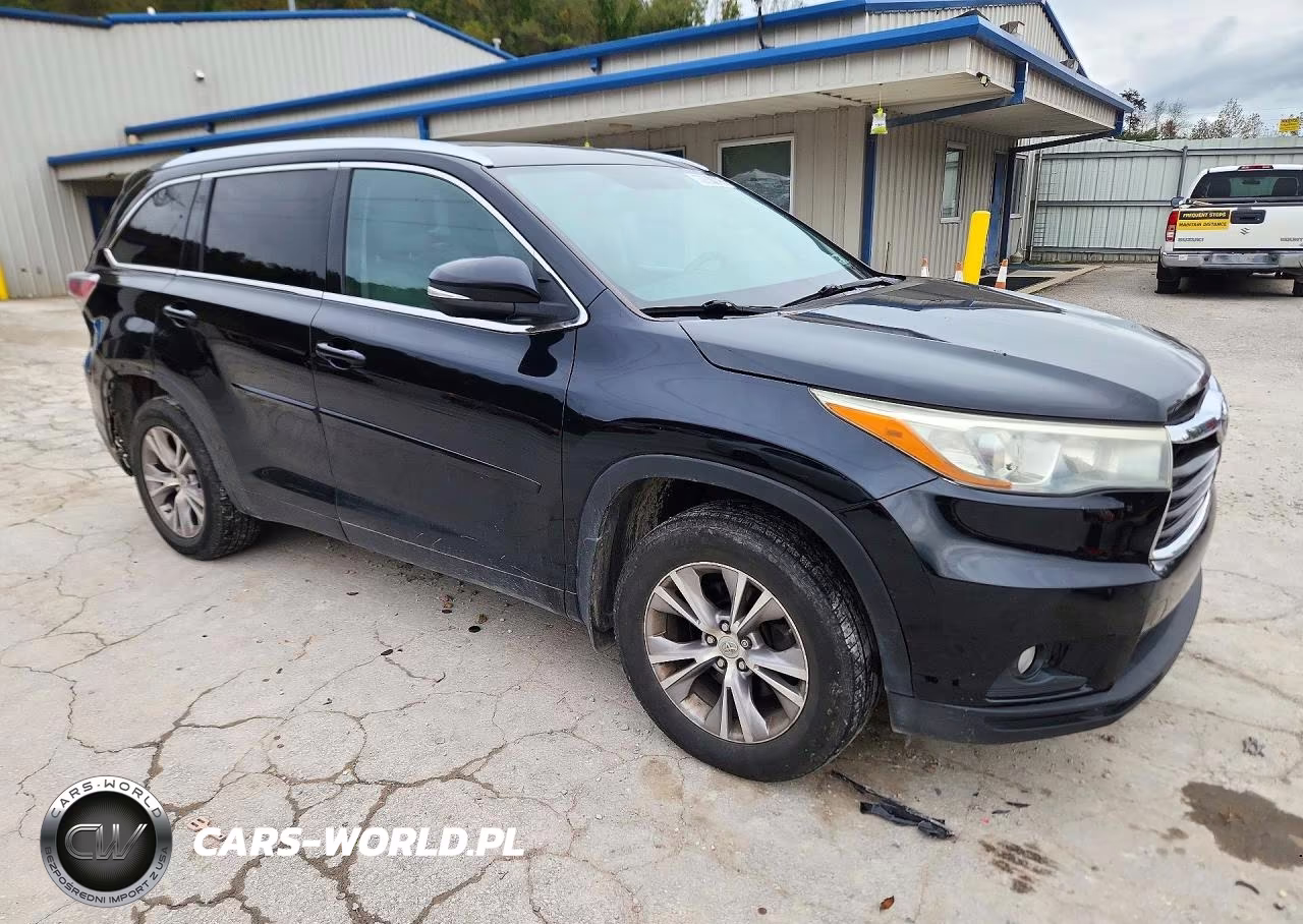 2015 Toyota Highlander Xle VIN:5TDJKRFH7FS214280 - 4