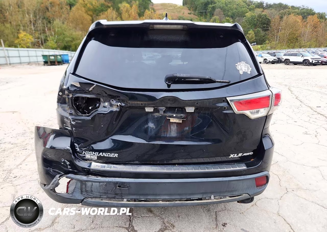 2015 Toyota Highlander Xle VIN:5TDJKRFH7FS214280 - 6