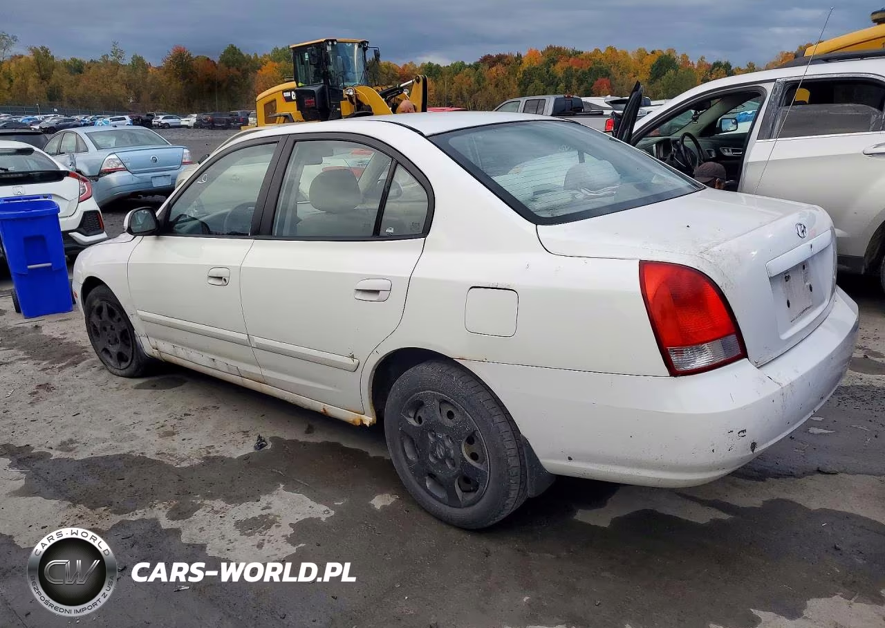 2003 Hyundai Elantra Gls VIN:KMHDN45D03U523002 - 2