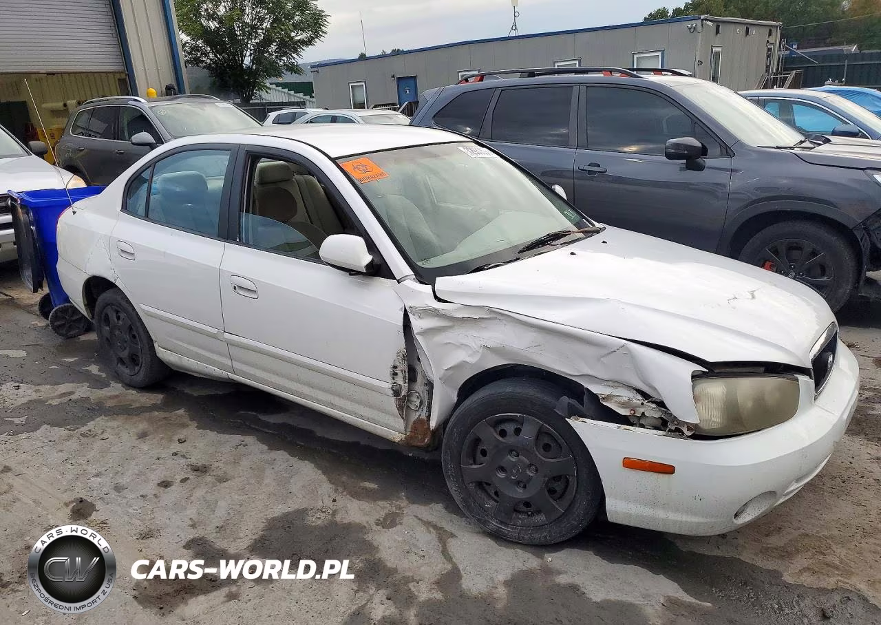 2003 Hyundai Elantra Gls VIN:KMHDN45D03U523002 - 4