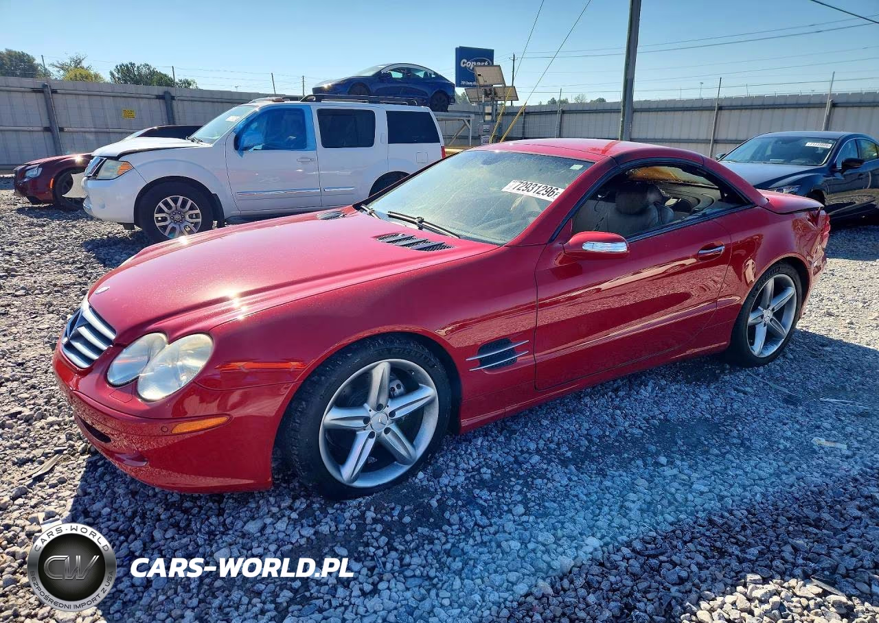 2005 Mercedes-Benz Sl 500 VIN:WDBSK75F95F097520 - 1