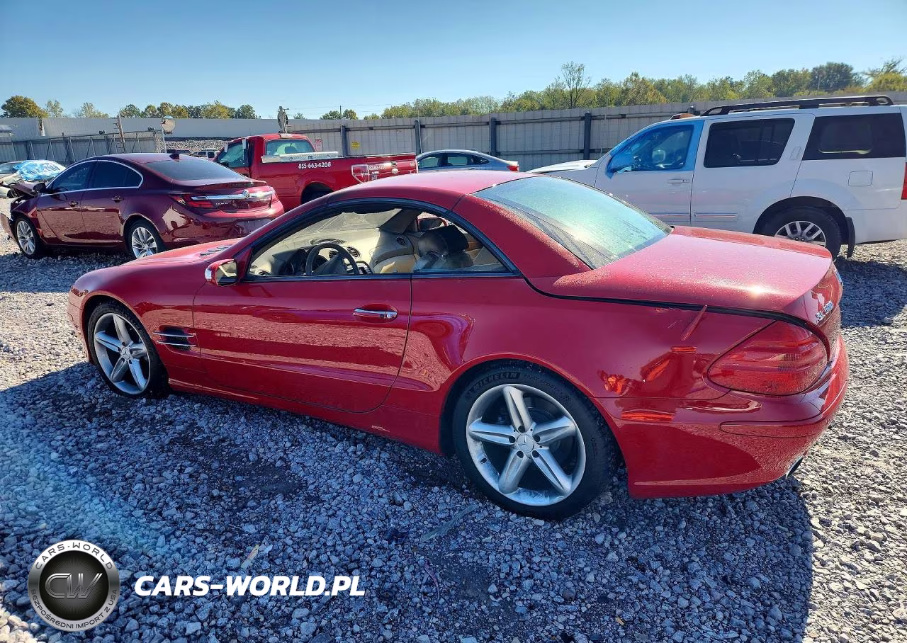 2005 Mercedes-Benz Sl 500 VIN:WDBSK75F95F097520 - 2