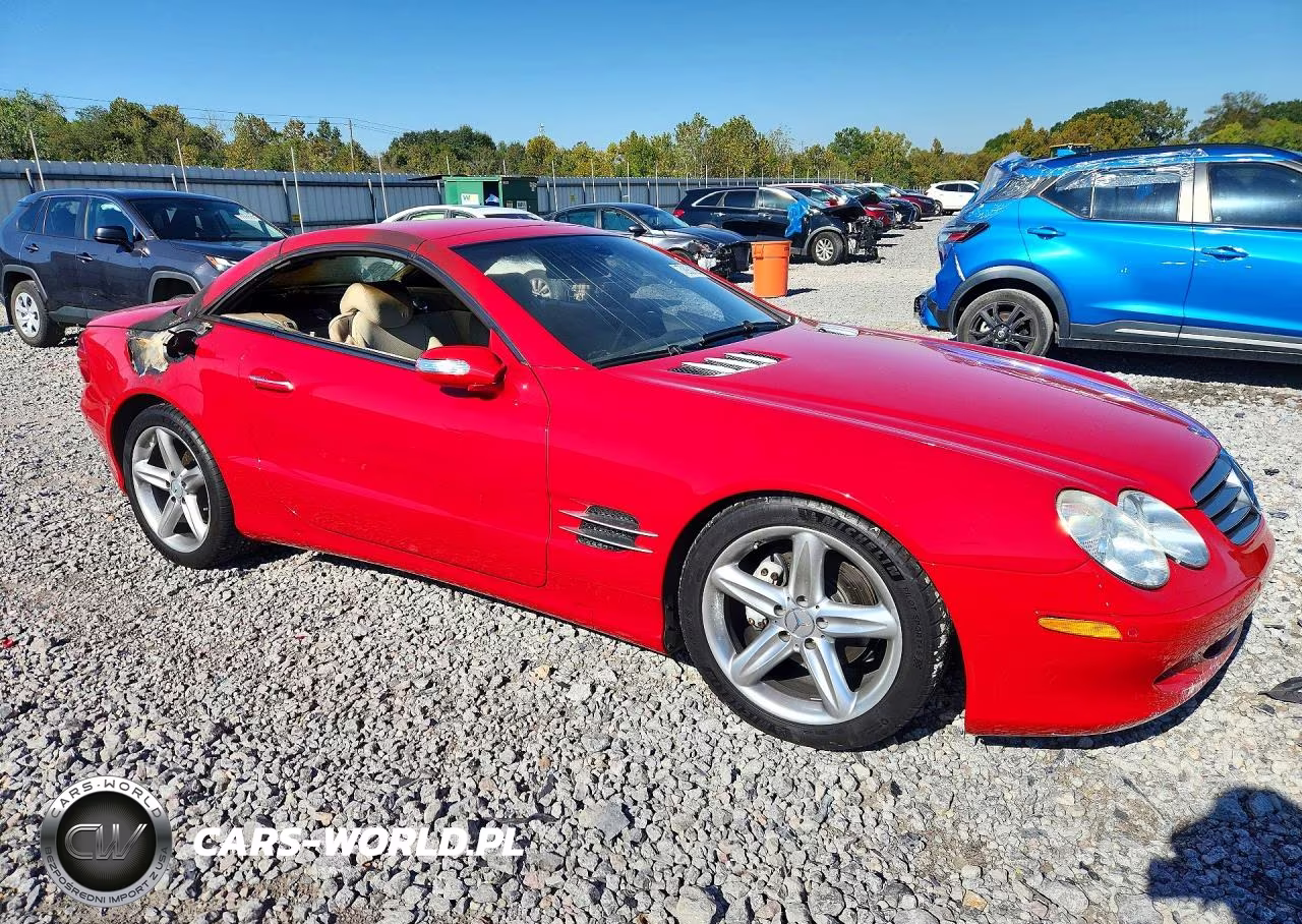 2005 Mercedes-Benz Sl 500 VIN:WDBSK75F95F097520 - 4