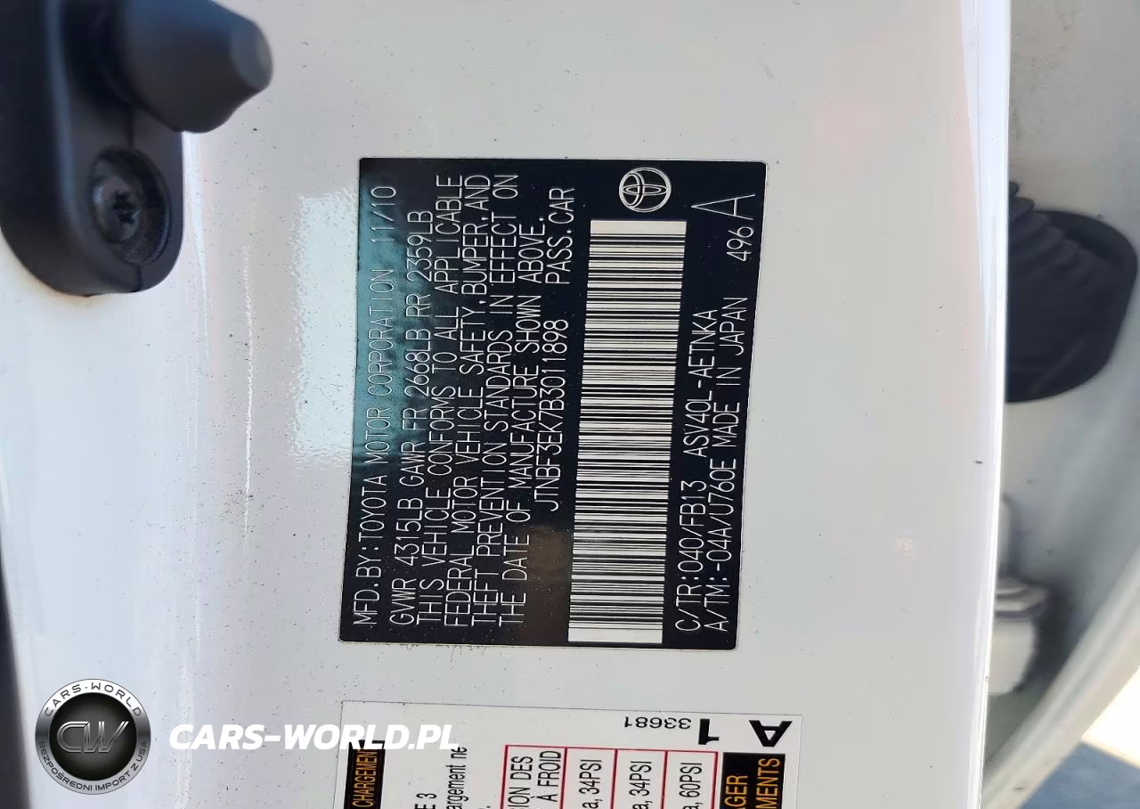 2011 Toyota Camry Le VIN:JTNBF3EK7B3011898 - 12