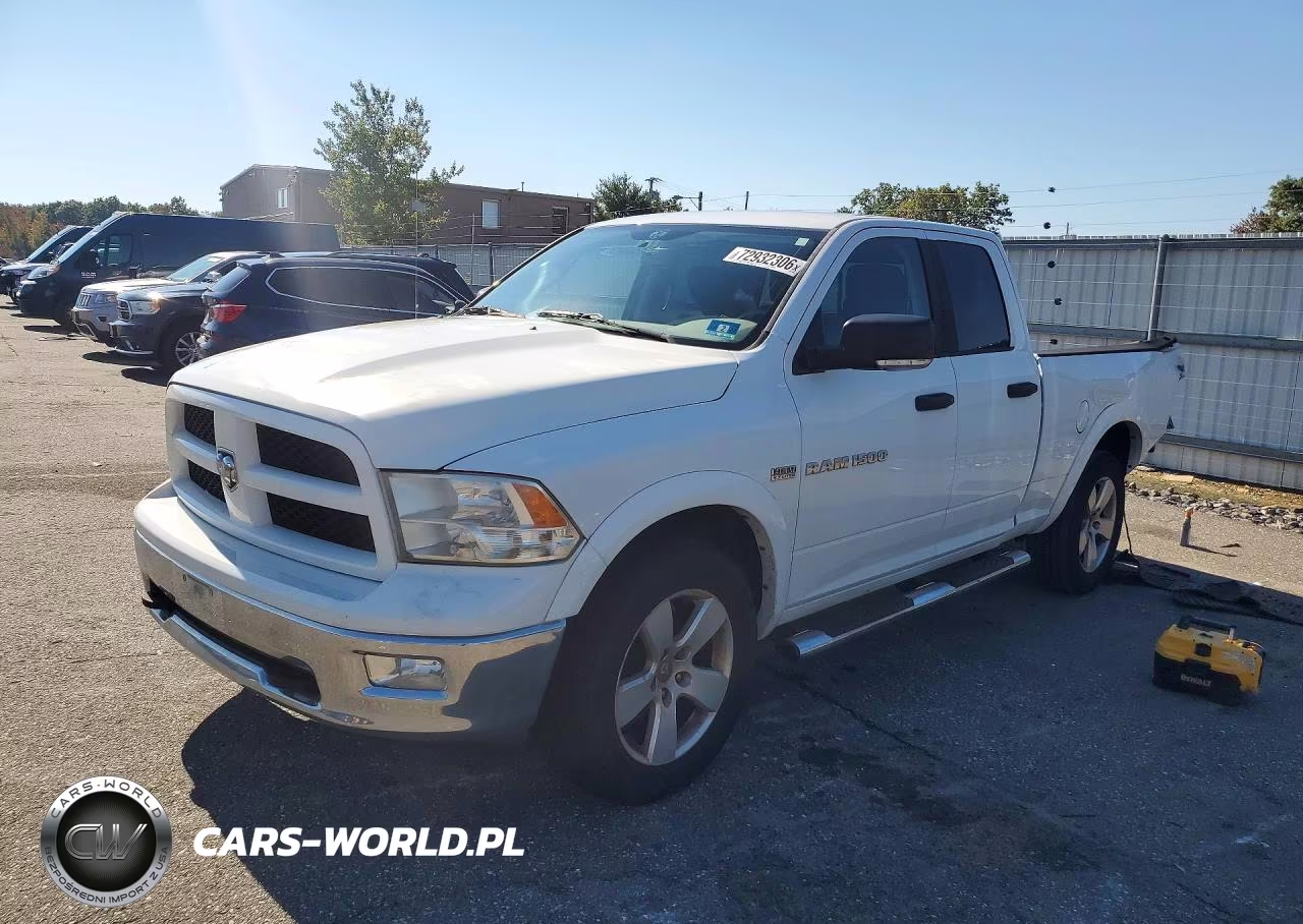 2012 Dodge Ram 1500 Slt VIN:1C6RD7GT6CS198605 - 1