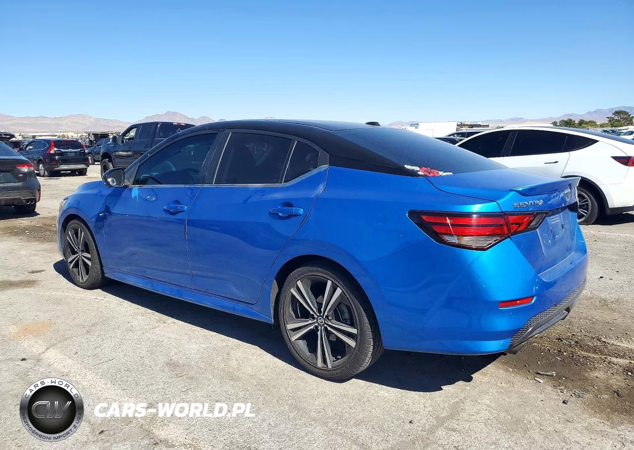 2021 Nissan Sentra Sr VIN:3N1AB8DV6MY318285 - 2