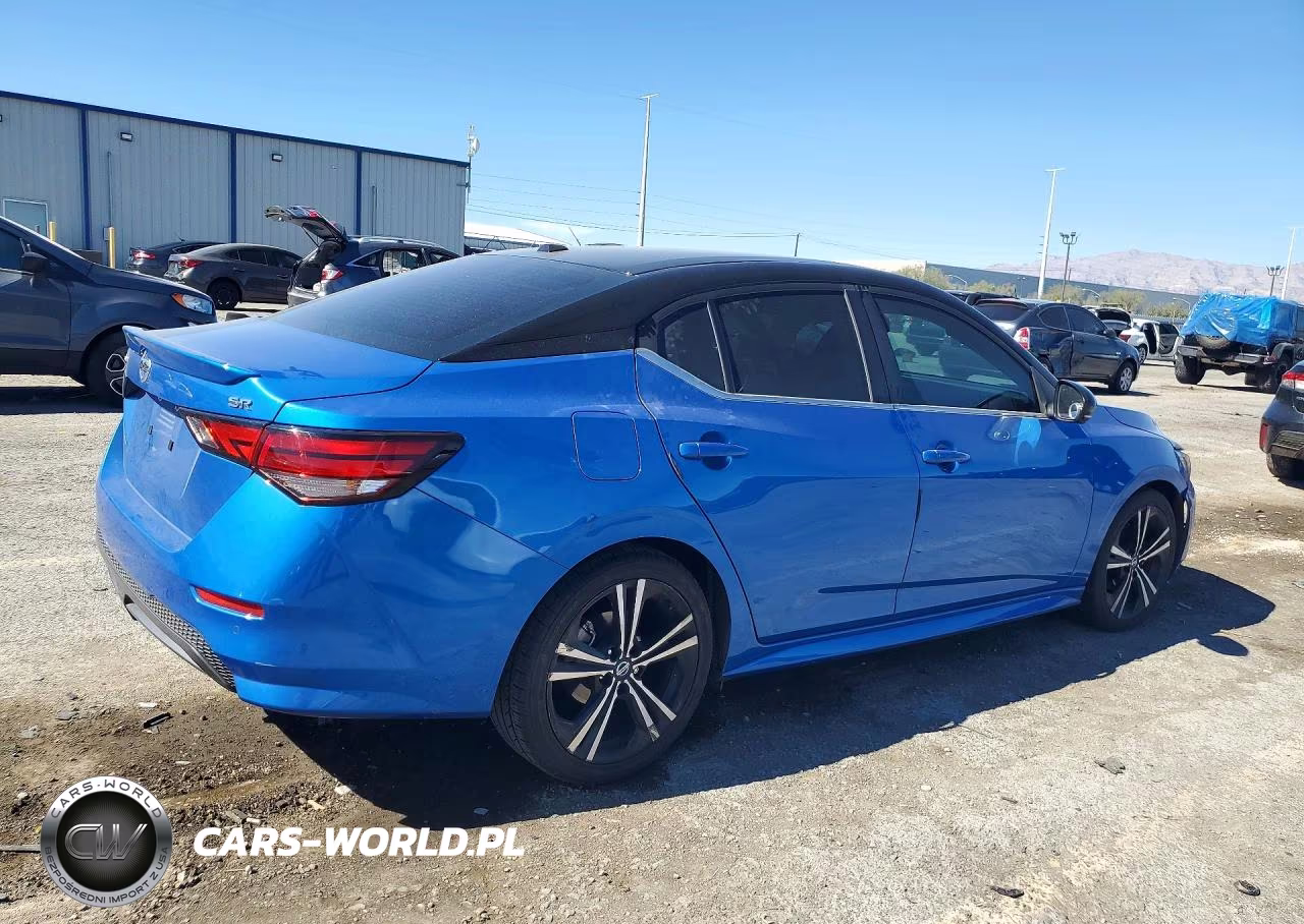 2021 Nissan Sentra Sr VIN:3N1AB8DV6MY318285 - 3