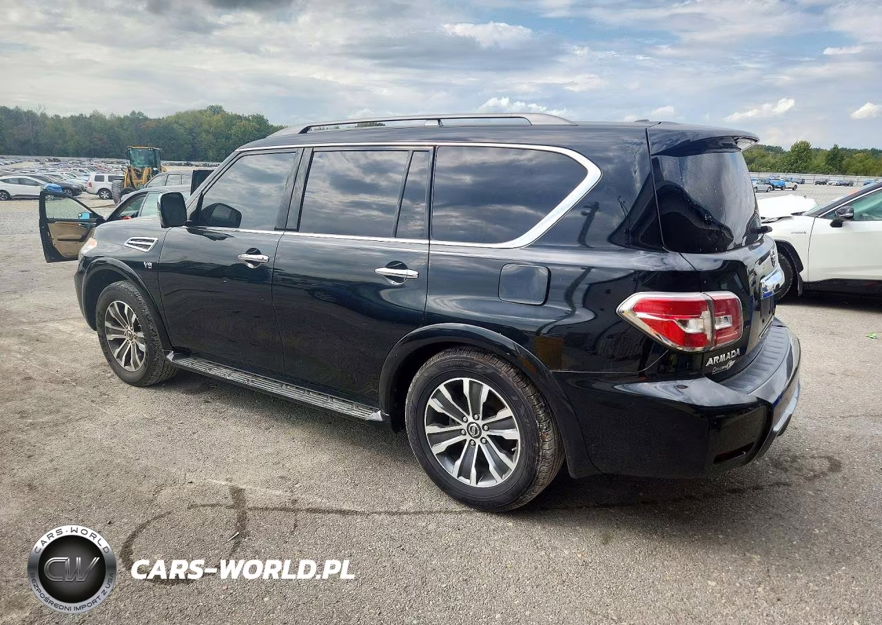 2019 Nissan Armada Sl VIN:JN8AY2ND0K9093464 - 2