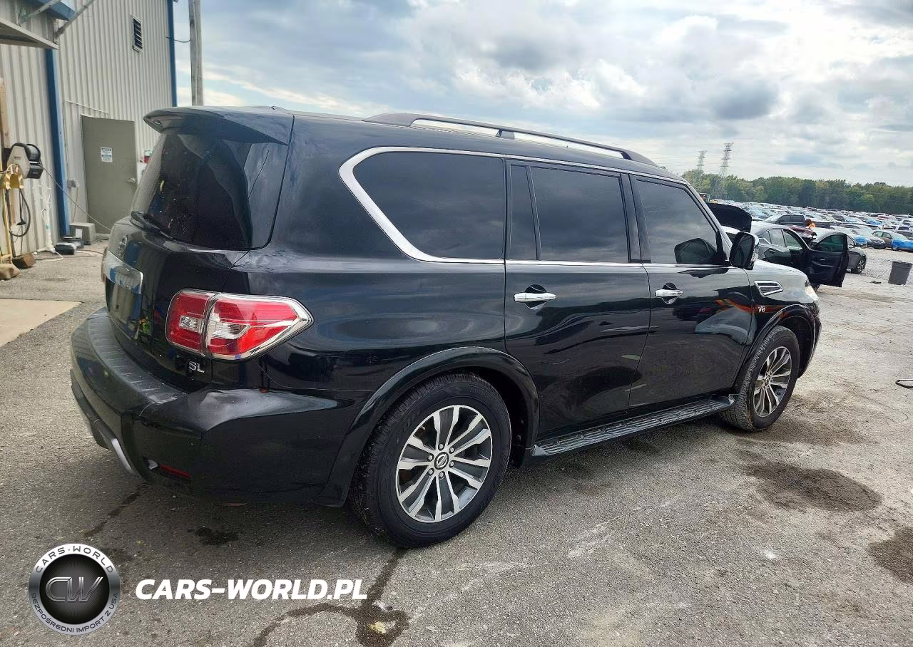 2019 Nissan Armada Sl VIN:JN8AY2ND0K9093464 - 3