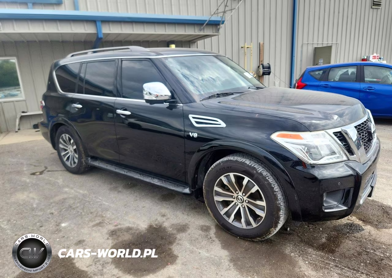 2019 Nissan Armada Sl VIN:JN8AY2ND0K9093464 - 4