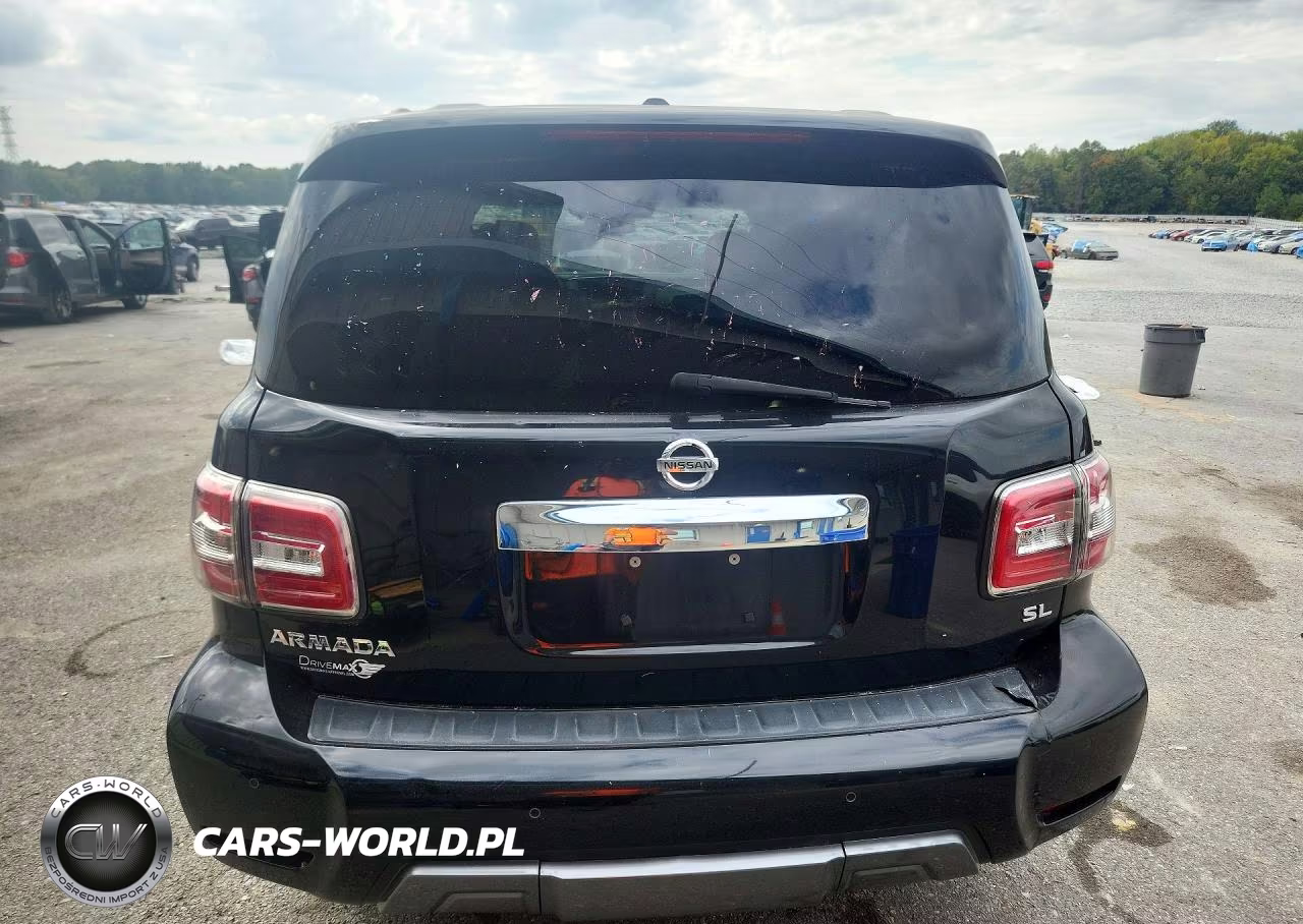 2019 Nissan Armada Sl VIN:JN8AY2ND0K9093464 - 6