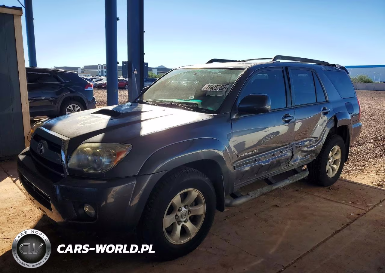2007 Toyota 4Runner Sport Edition VIN:JTEBU14R378078730 - 1