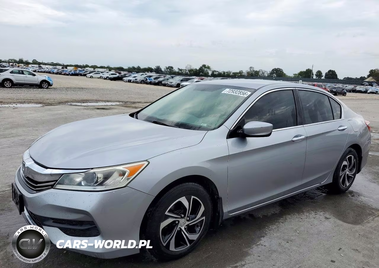 2017 Honda Accord Lx VIN:1HGCR2F36HA237390 - 1