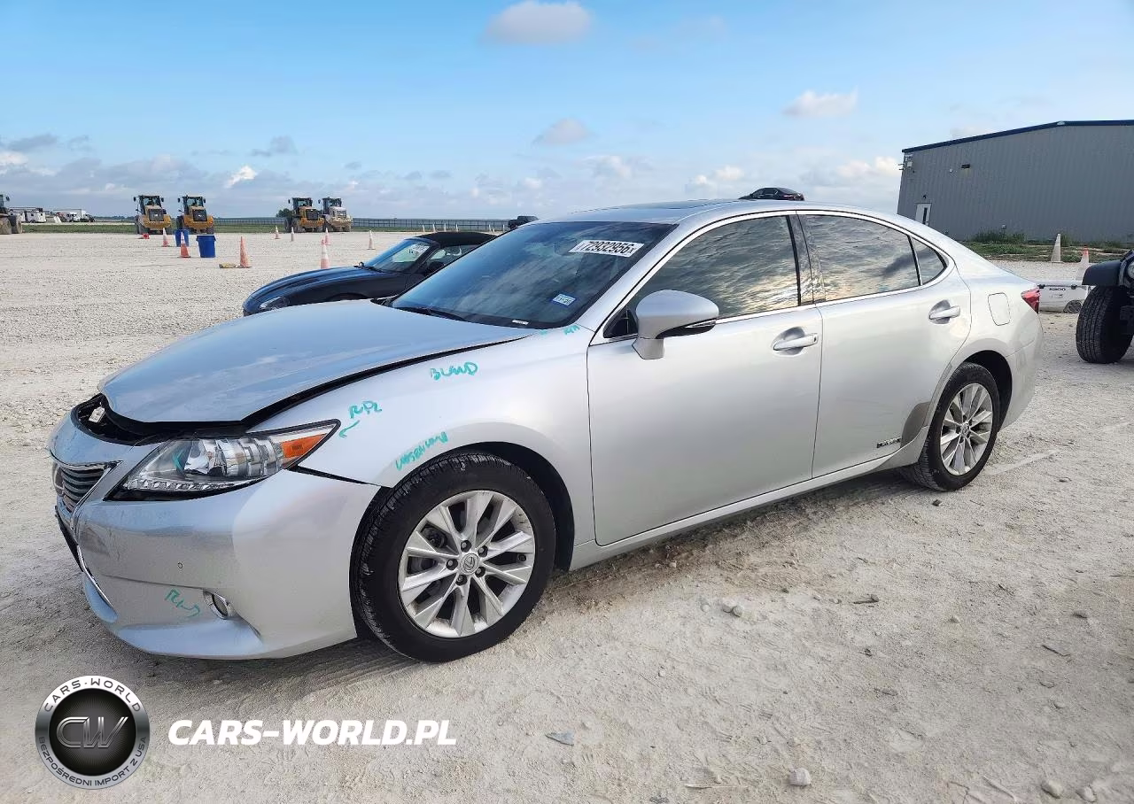 2013 Lexus Es 300H VIN:JTHBW1GG7D2029651 - 1
