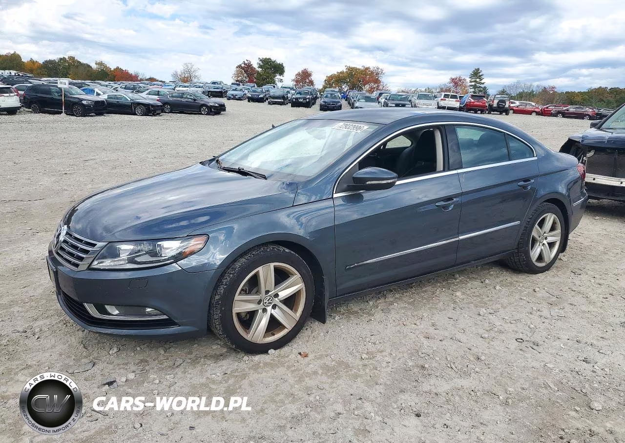 2013 Volkswagen Cc Sport VIN:WVWBP7AN8DE558453 - 1