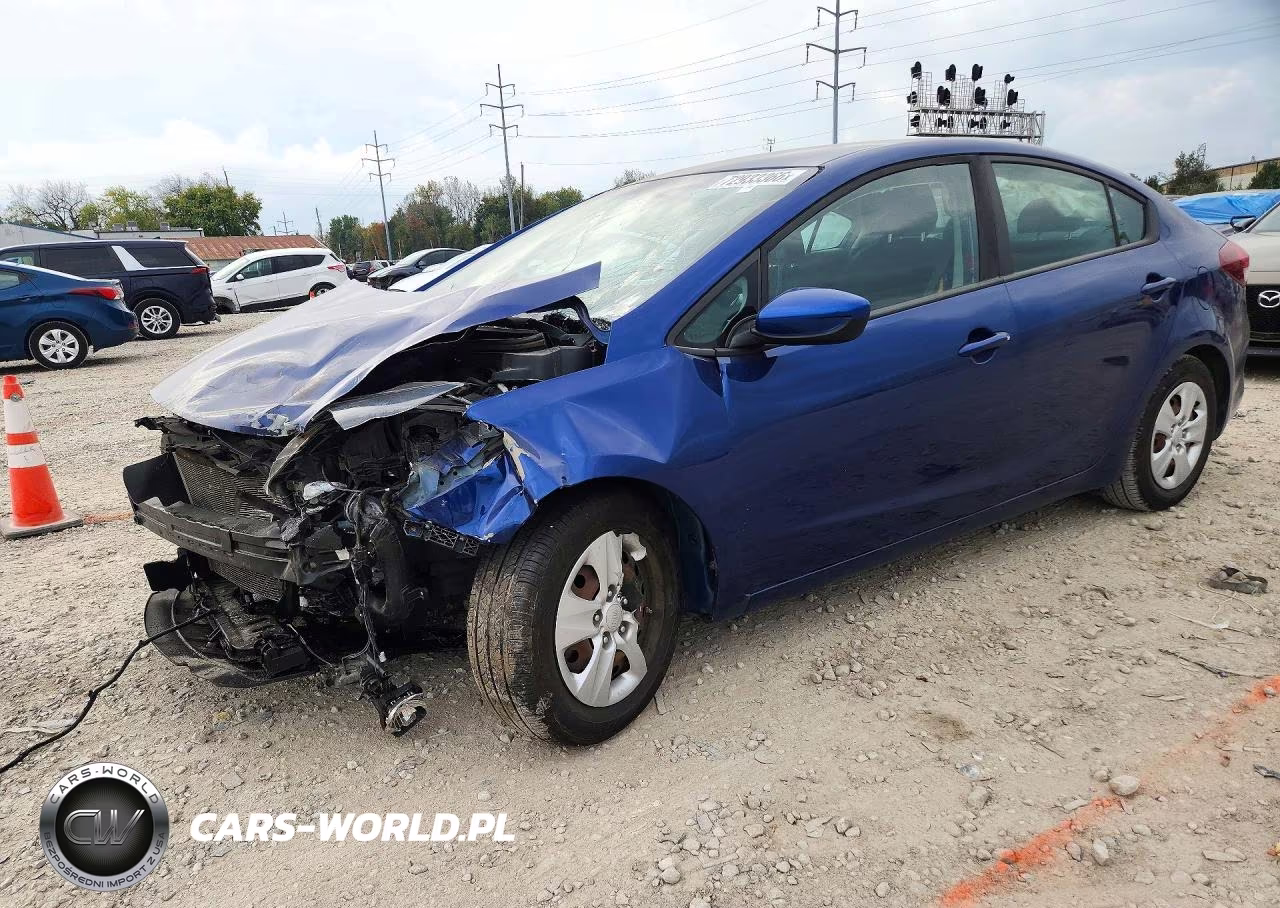 2017 Kia Forte Lx VIN:3KPFL4A73HE152023 - 1