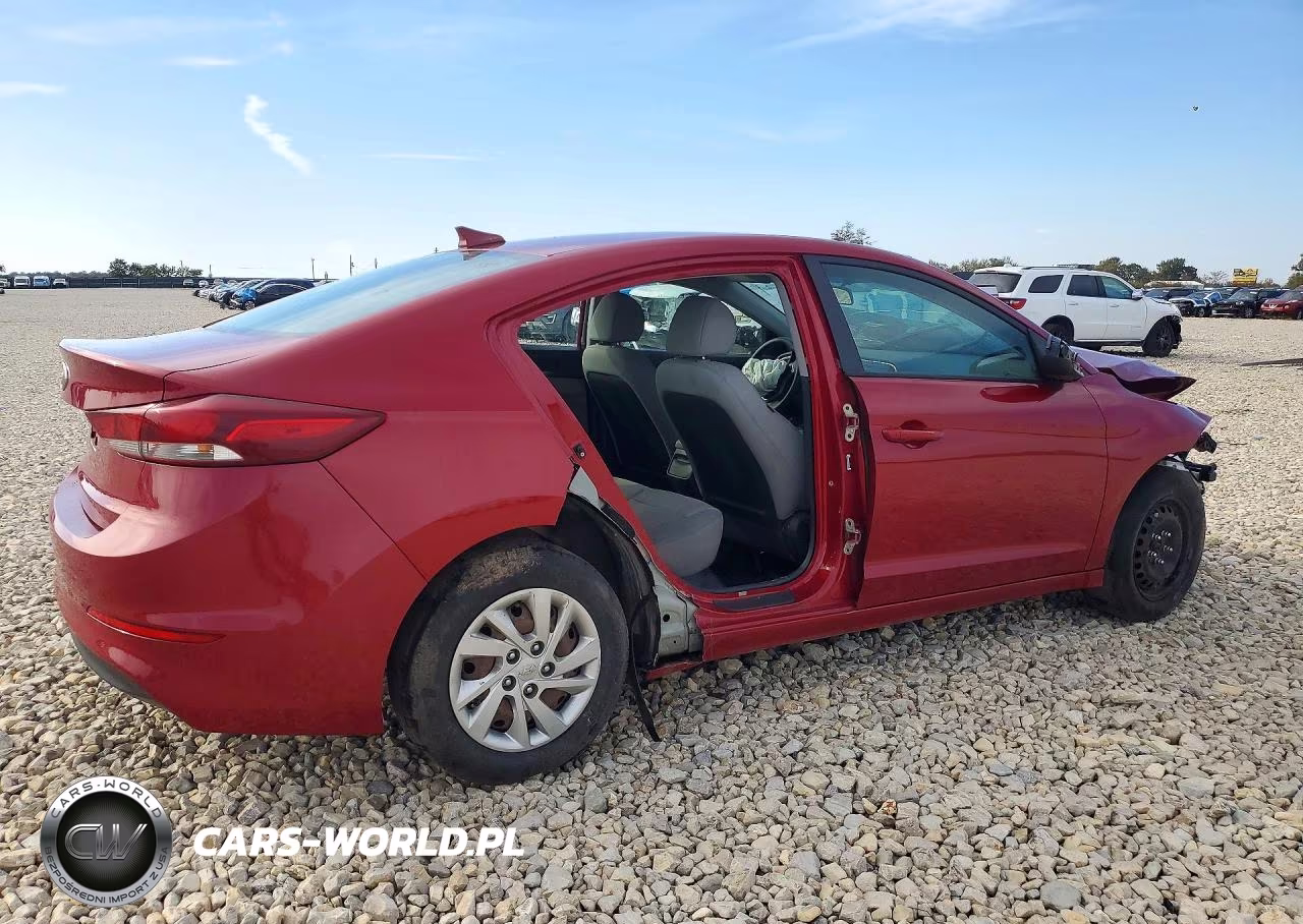 2017 Hyundai Elantra Se VIN:KMHD74LF1HU110849 - 3