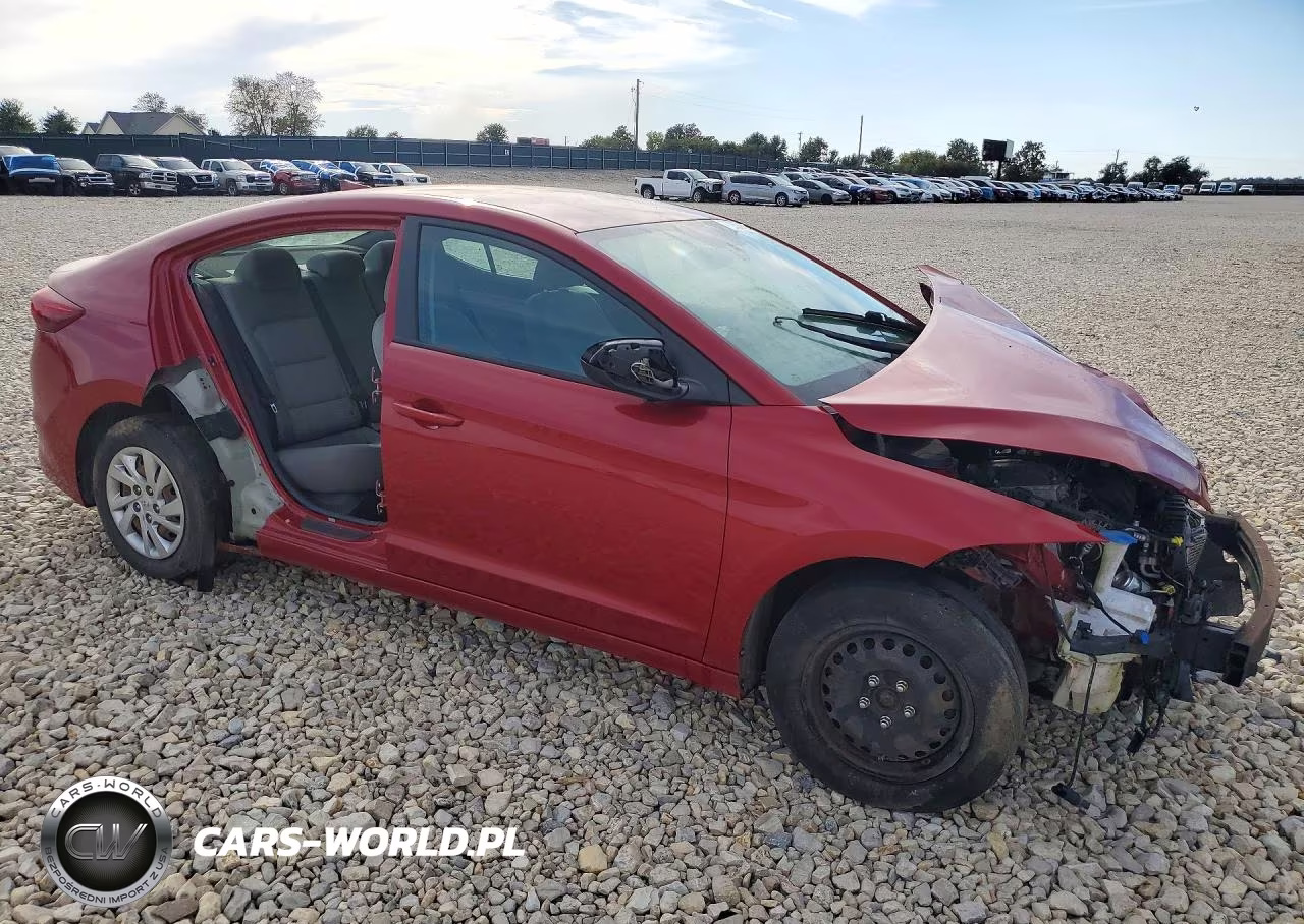2017 Hyundai Elantra Se VIN:KMHD74LF1HU110849 - 4