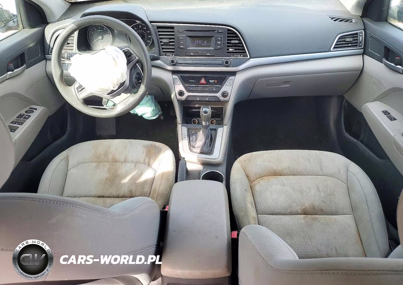 2017 Hyundai Elantra Se VIN:KMHD74LF1HU110849 - 8