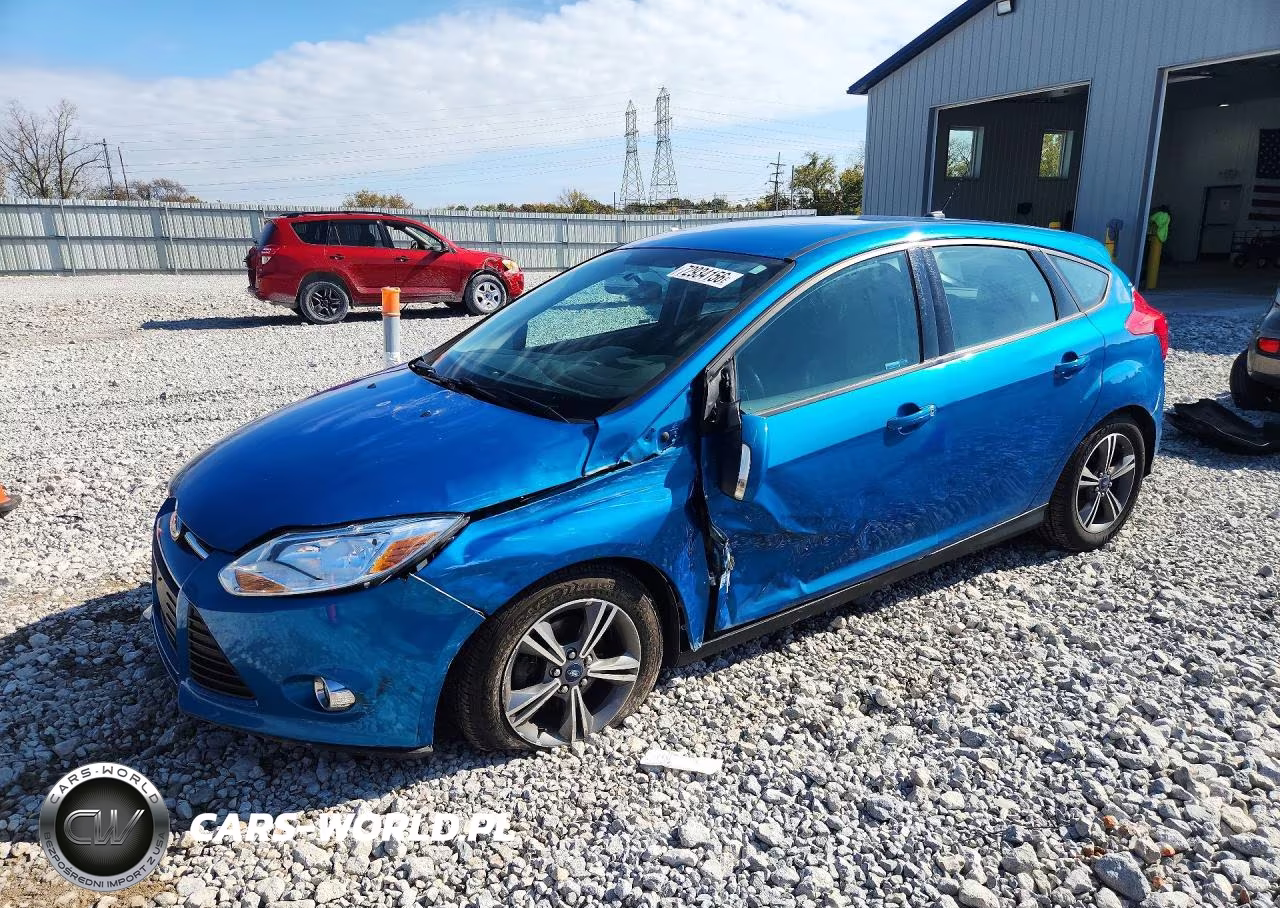 2014 Ford Focus Se VIN:1FADP3K22EL222936 - 1