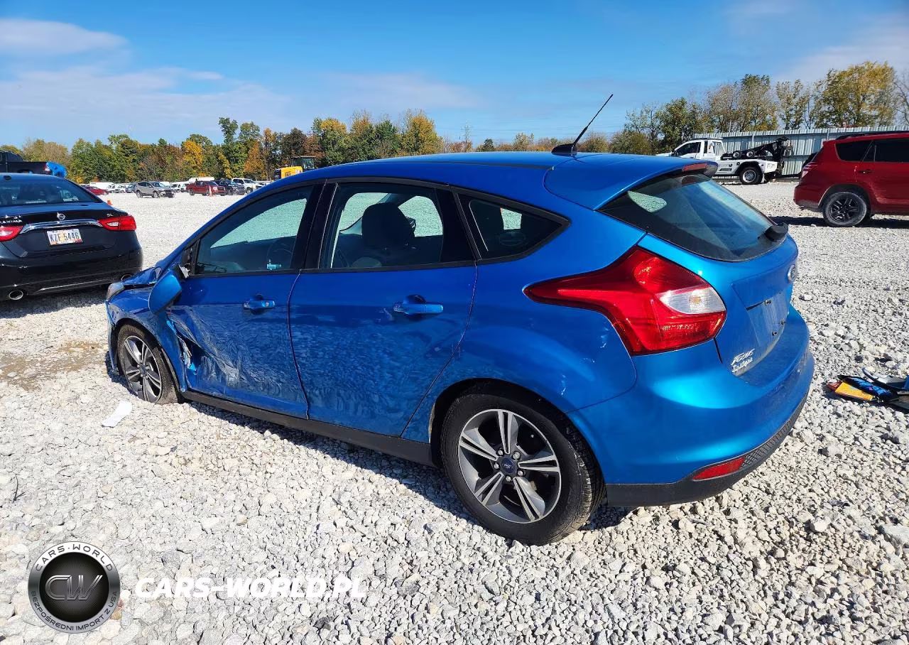 2014 Ford Focus Se VIN:1FADP3K22EL222936 - 2