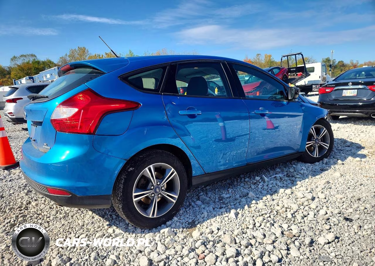 2014 Ford Focus Se VIN:1FADP3K22EL222936 - 3