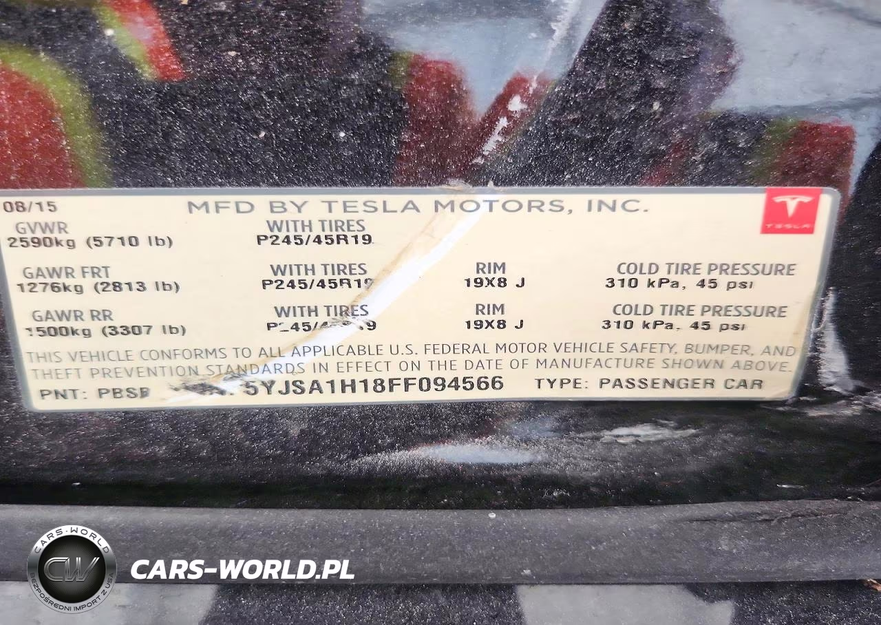2015 Tesla Model S 60-70-85 VIN:5YJSA1H18FF094566 - 13