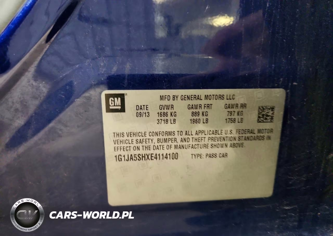 2014 Chevrolet Sonic Ls VIN:1G1JA5SHXE4114100 - 12