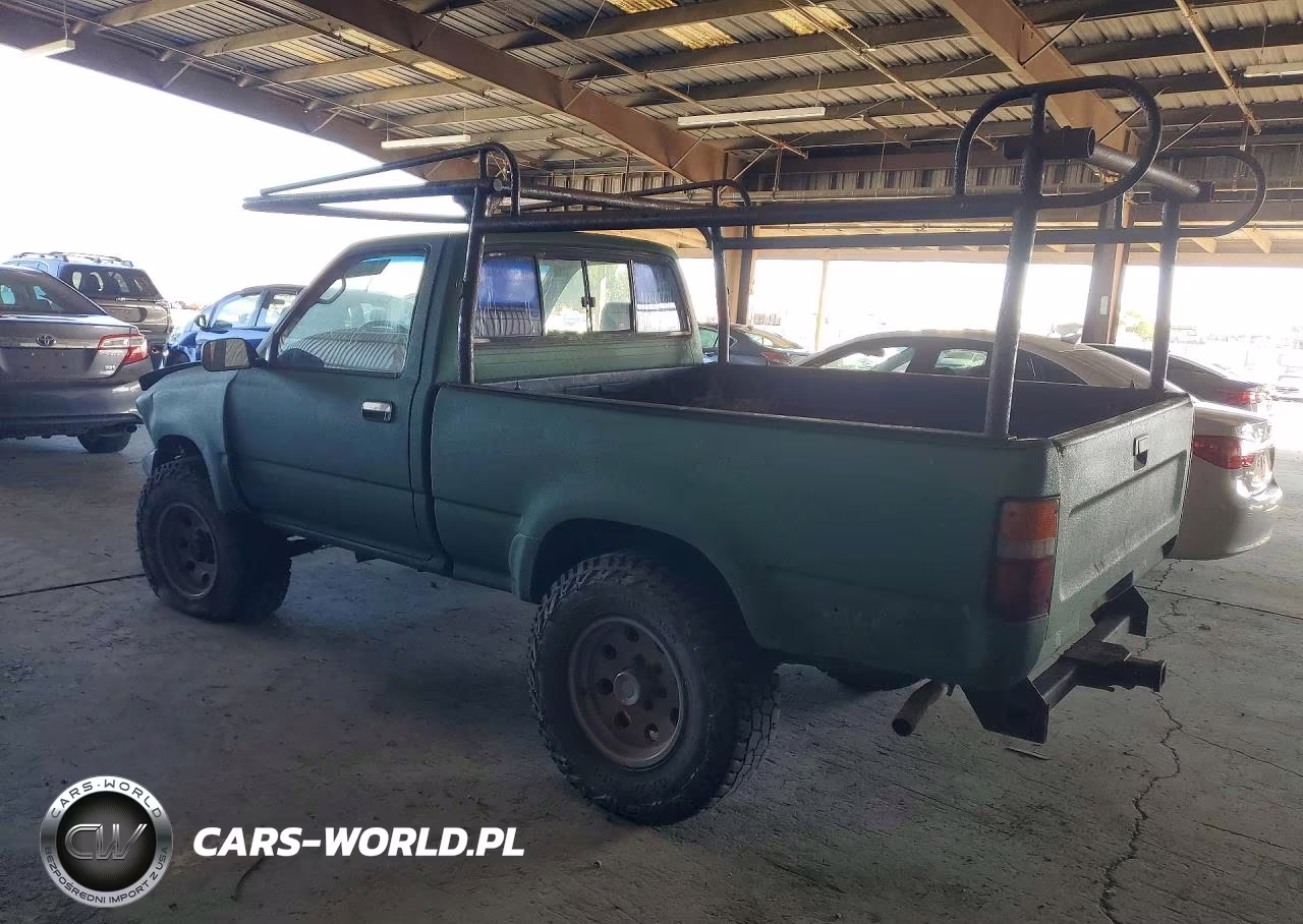 1993 Toyota Pickup 1-2 Ton Short Wheelbase Dx VIN:4TARN01P9PZ137279 - 2