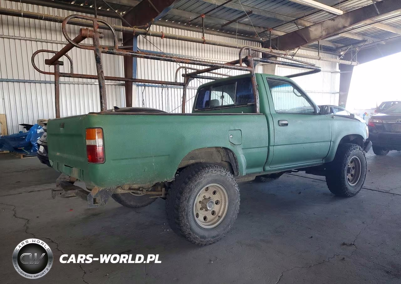 1993 Toyota Pickup 1-2 Ton Short Wheelbase Dx VIN:4TARN01P9PZ137279 - 3