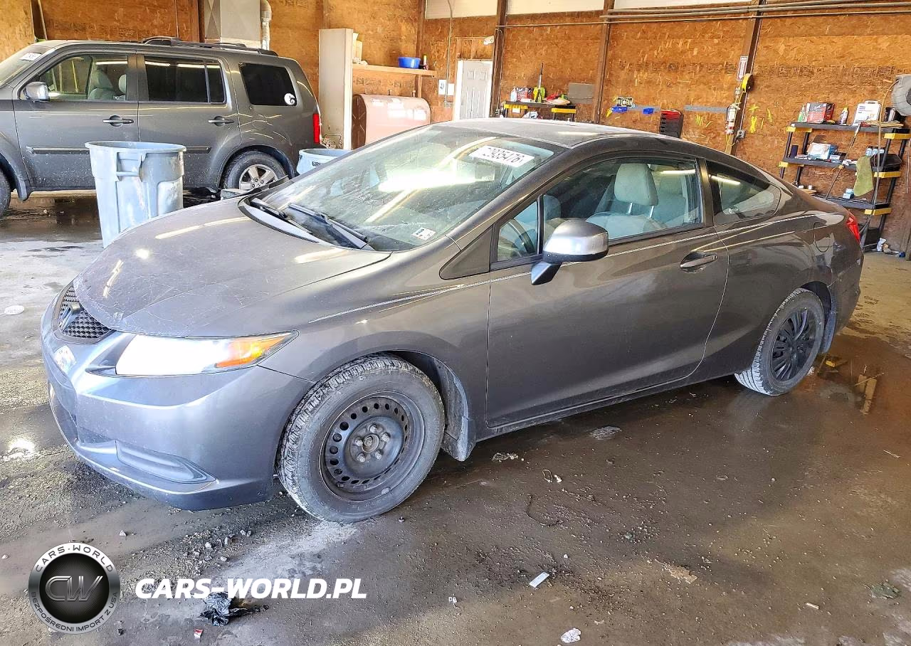 2012 Honda Civic Lx VIN:2HGFG3B57CH564617 - 1