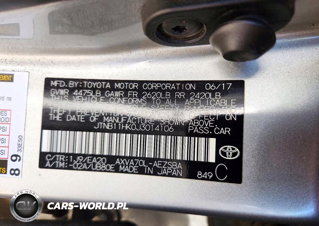 2018 Toyota Camry Se VIN:JTNB11HK0J3014106 - 12