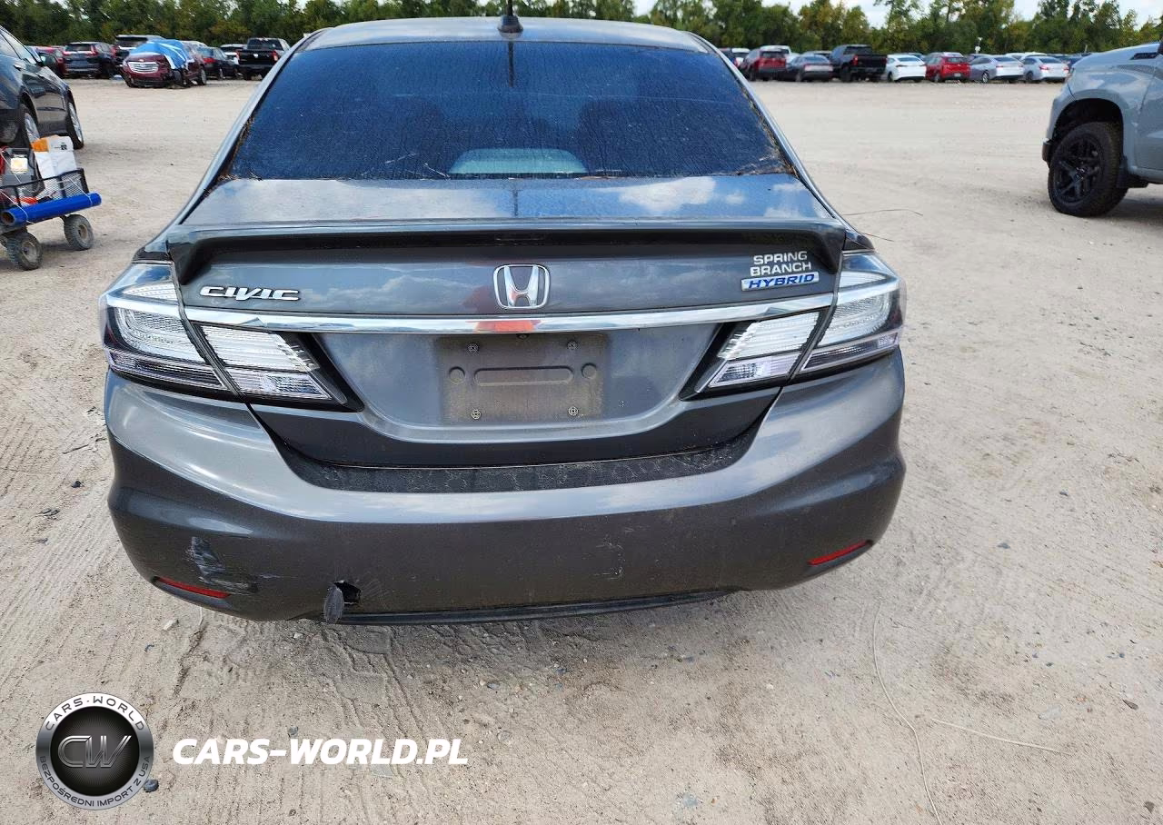 2013 Honda Civic VIN:19XFB4F22DE001586 - 6
