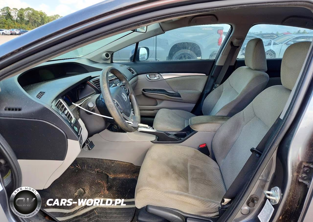 2013 Honda Civic VIN:19XFB4F22DE001586 - 7