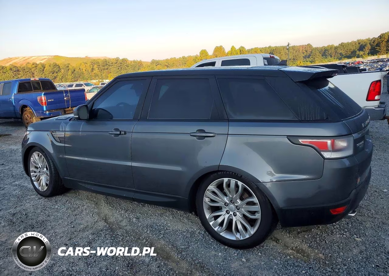 2015 Land Rover Range Rover Sport Hse VIN:SALWR2VF1FA626838 - 2