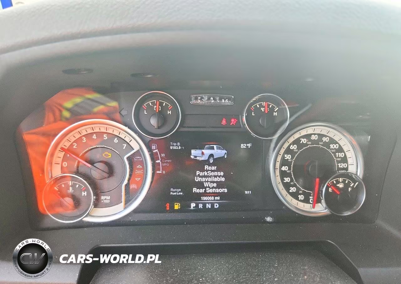 2013 Ram 1500 Lone Star VIN:1C6RR6LT4DS527353 - 9