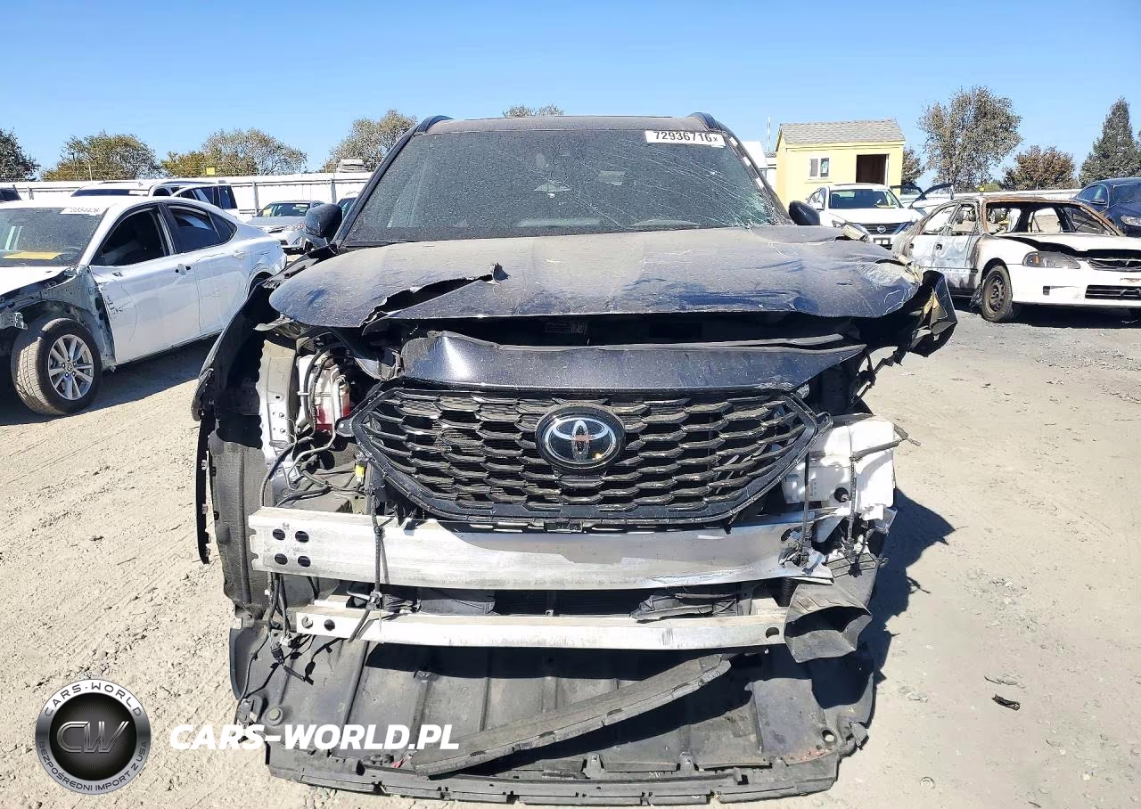 2021 Toyota Highlander Xse VIN:5TDJZRBH5MS160931 - 5