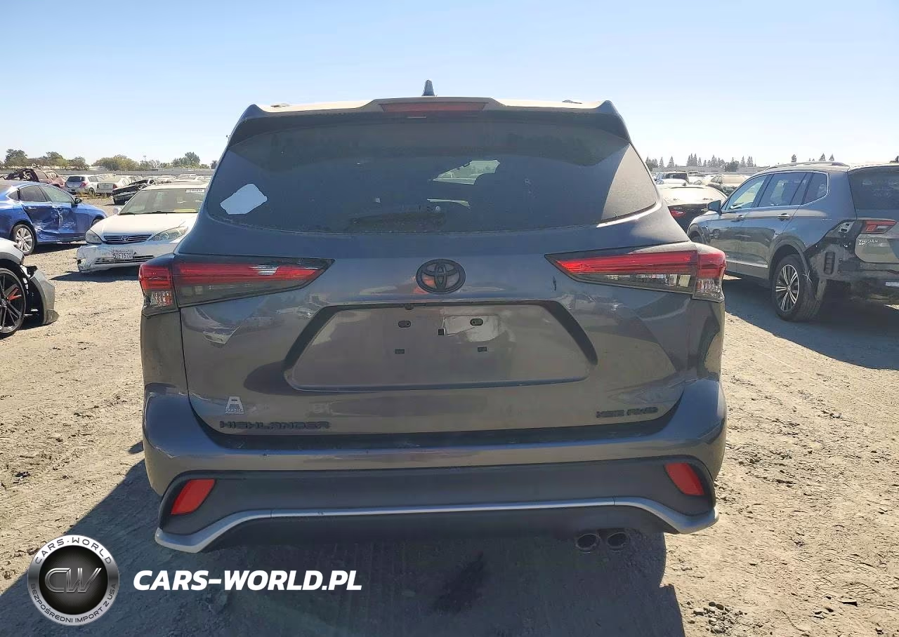 2021 Toyota Highlander Xse VIN:5TDJZRBH5MS160931 - 6