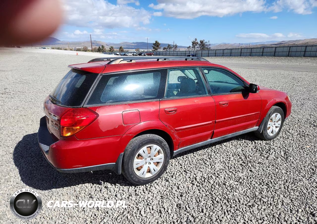 2005 Subaru Legacy Outback H6 R Vdc VIN:4S4BP85C654321624 - 3
