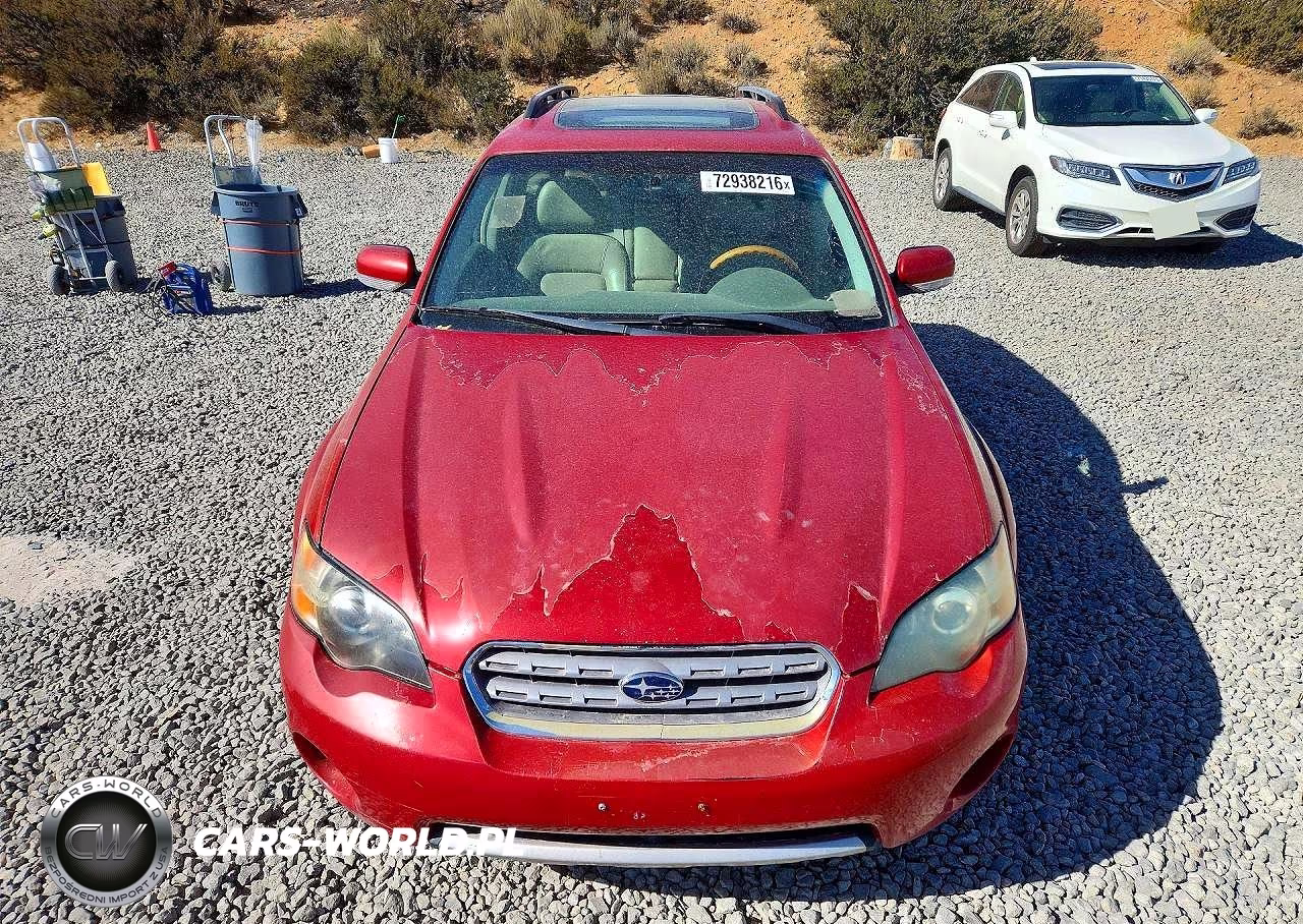 2005 Subaru Legacy Outback H6 R Vdc VIN:4S4BP85C654321624 - 5