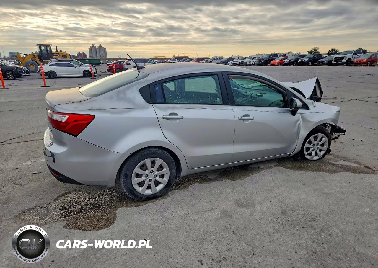 2015 Kia Rio Lx VIN:KNADM4A33F6449858 - 3